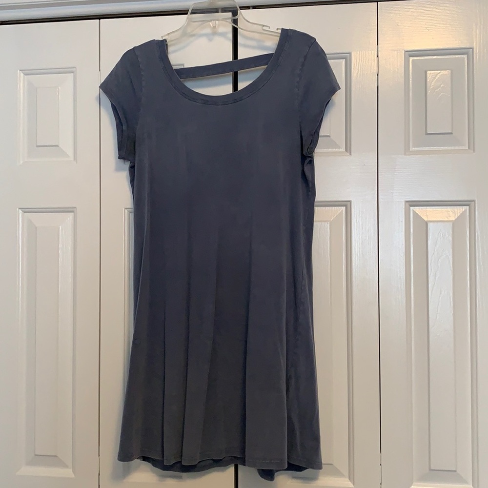 Vintage wash T-shirt dress